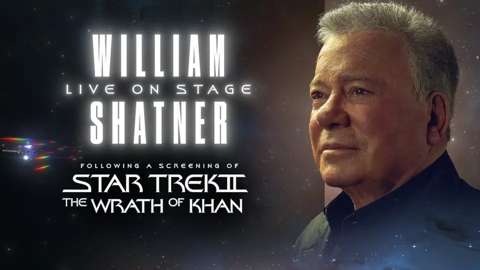 William Shatner Live On-stage with Star Trek II: The Wrath of Khan event image
